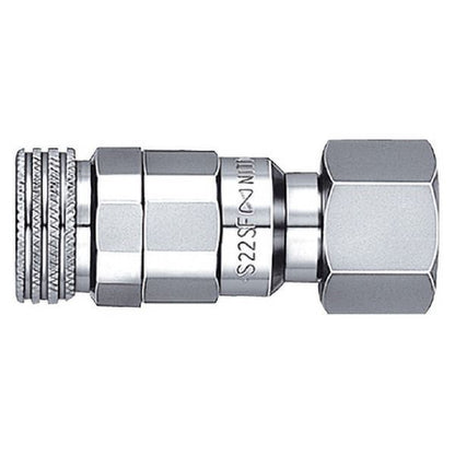 ミニカプラスーパ S22SF BRASS NBR 容器取付用 酸素用