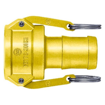 レバーロックカプラ LC-12TSH BR NBR 銅合金/ニトリルゴム ホース取付用