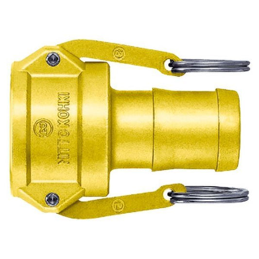 レバーロックカプラ LC-12TSH BR NBR 銅合金/ニトリルゴム ホース取付用