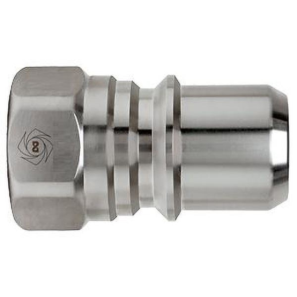 ゼロスピルカプラ ZEL-6P SUS FKM ステンレス/ふっ素ゴム おねじ取付用