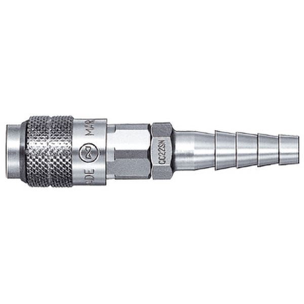 ミニコック CC22SH BRASS NBR ゴムホース取付用 酸素用