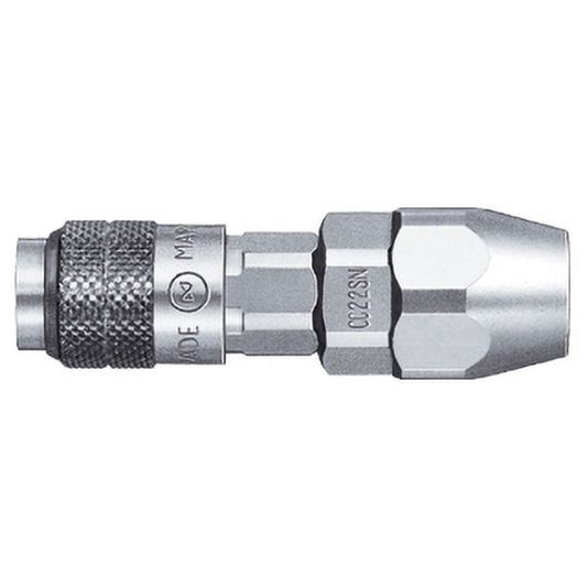 ミニコック CC22SN BRASS NBR 細径ゴムホース取付用 酸素用