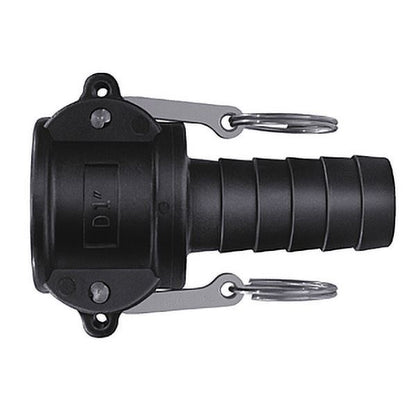 レバーロックカプラ LC-12TSH PP NBR 樹脂/ニトリルゴム ホース取付用