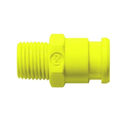 キューブカプラ SPC-10PM-YEL POM NBR めねじ取付用