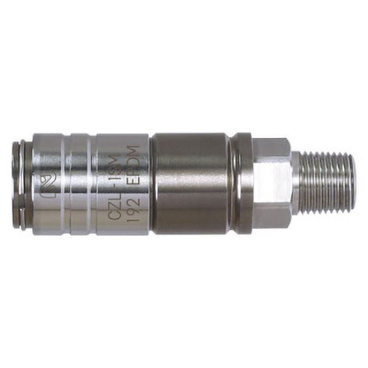 コンパクトゼロスピルカプラ CZL-1SM SUS EPDM ステンレス/エチレンプロピレンゴム めねじ取付用