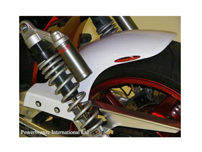 HUGGER リアインナーフェンダー ホワイト ノンメッシュ CB1300SB/SF/ST(03-12)
