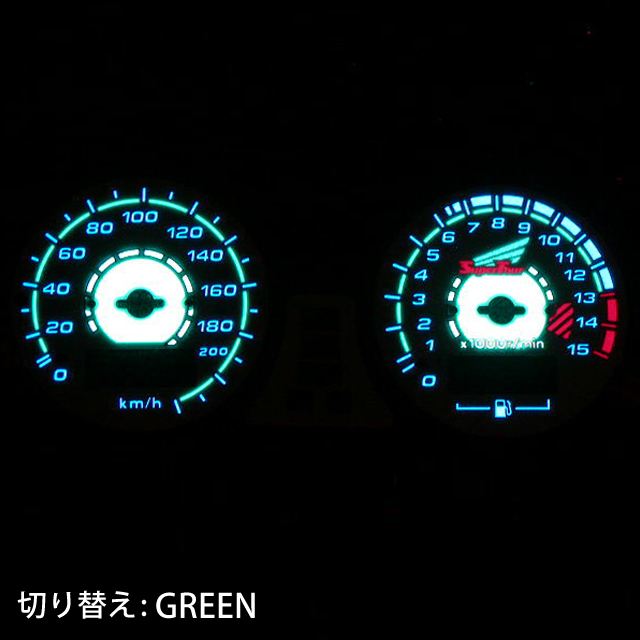 ELメーター補修用パネルセット ACスタイル CB400SF スペック2/3/Revo