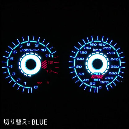 ELメーター補修用パネルセット ACスタイル ZX-12R