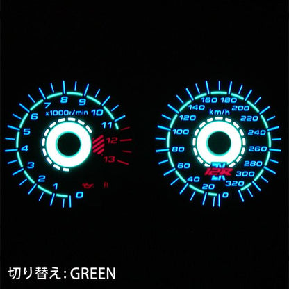 ELメーター補修用パネルセット ACスタイル ZX-12R