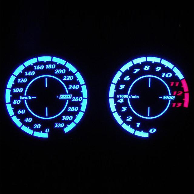 ELメーター補修用パネルセット ASスタイル ZZR1400 ABS無