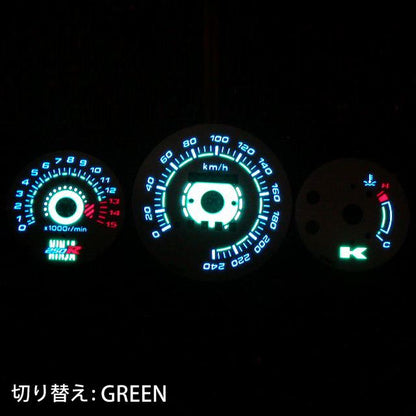 EL Meter Repair Panel Set AC Style Ninja 250R
