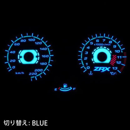 ELメーター補修用パネルセット ACスタイル ZRX1100/1200