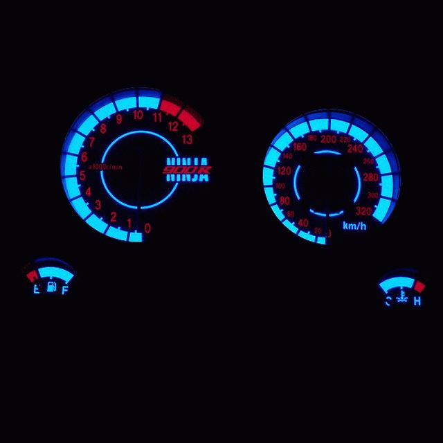 EL Meter Repair Panel Set AS Style GPZ900R Imported Model
