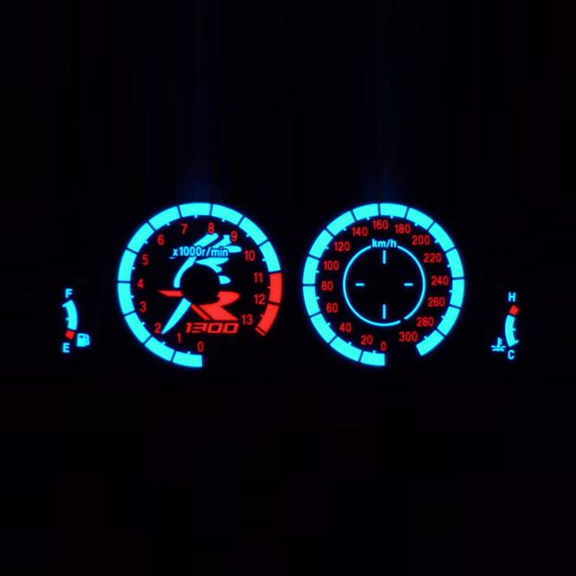 EL Meter Repair Panel Set, AS Style, GSX1300R Hayabusa