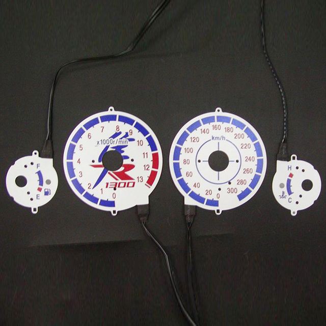 EL Meter Repair Panel Set, AS Style, GSX1300R Hayabusa