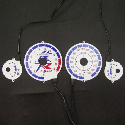 EL Meter Repair Panel Set, AS Style, GSX1300R Hayabusa