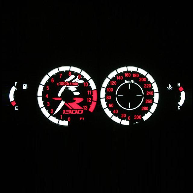 EL Meter Repair Panel Set M-Style GSX1300R Hayabusa ABS