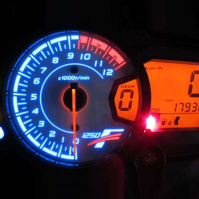 EL Meter Repair Panel Set AC Style Bandit 1250F ABS