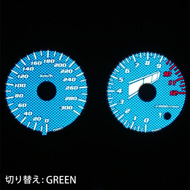 EL Meter Repair Panel Set BC Style XJR1300