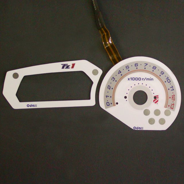 ELメーター補修用パネルセット X-7スタイル FZ1/FZ1フェザー 逆輸入車