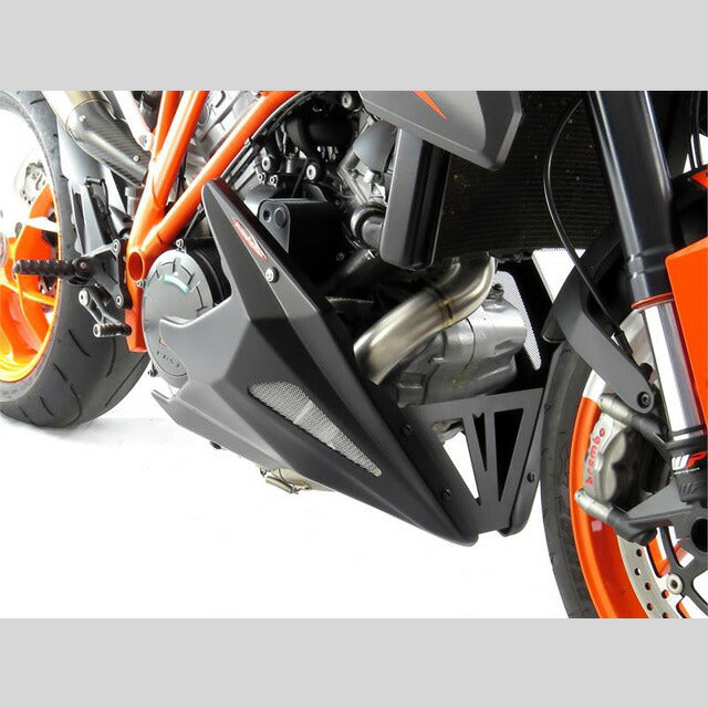 アンダーカウル KTM 1290 SuperDuke R(15- ) マットブラック/シルバーM