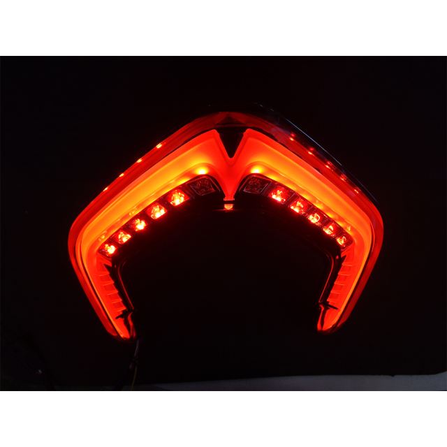 Integrated Taillight with Built-in Turn Signals, Light Smoke, PanigaleV4/V2 StreetFighterV4/V2