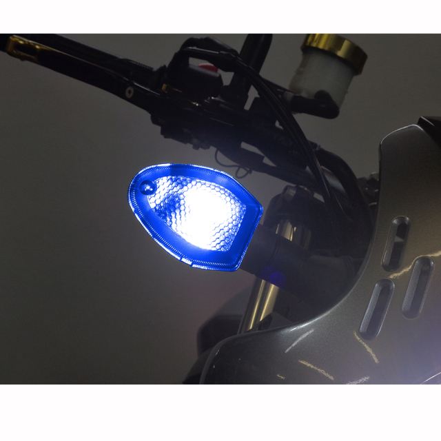 ウインカーポジション デイライトキット ブルー/クリアレンズ バンディット1250 GSR750