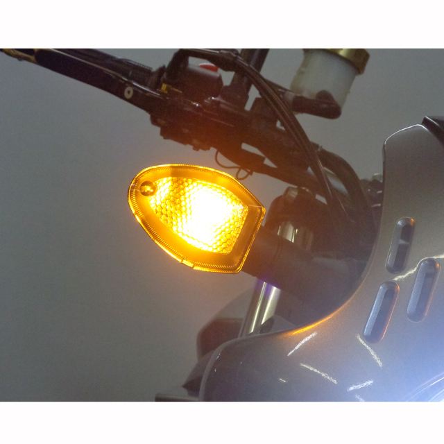 ウインカーポジション デイライトキット ブルー/クリアレンズ バンディット1250 GSR750