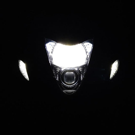 LEDウインカーポジション デイライトキット ver.2 ホワイト/純正レンズ使用 GSX1300R ハヤブサ