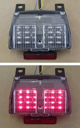 LEDテールライト クリア DUCATI ドゥカティ 748/916/996/998 (94-02)