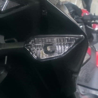 Turn Signal Lens Set, Bulbs Not Included, Smoke, Left and Right Set, Ninja 250/400/650/1000