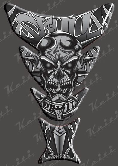 タンクパッド スカル/ブラック