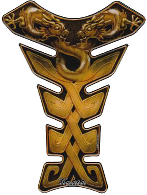 タンクパッド ゴールド ドラゴン