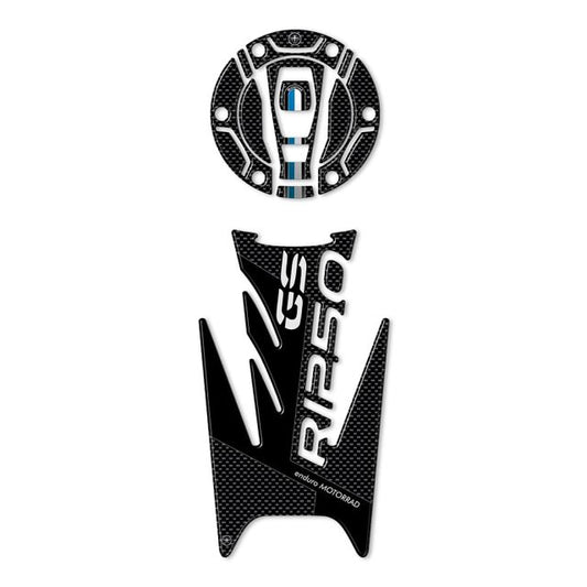 3D Sticker Set Carbon Print/Black R1250GS