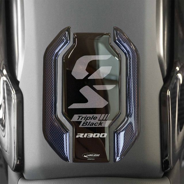 3D Sticker Set Carbon Print/Black R1300GS