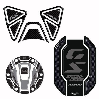 3D Sticker Set Carbon Print/Black R1300GS
