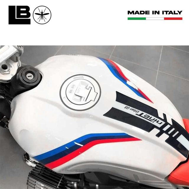 3Dステッカーセット カーボンプリント/トリコロール R-NineT