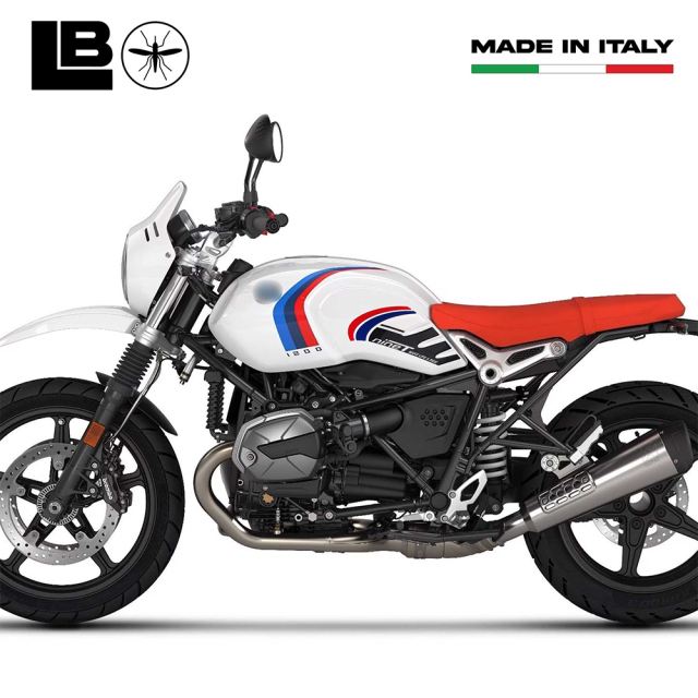 3Dステッカーセット カーボンプリント/トリコロール R-NineT