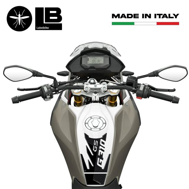 3D Sticker Set Carbon Print/Black G310GS