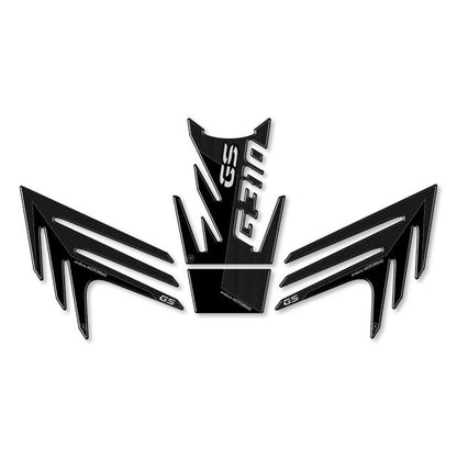 3D Sticker Set Carbon Print/Black G310GS