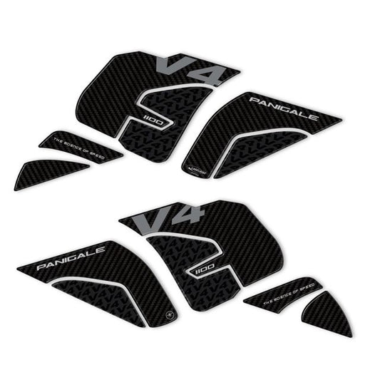 3D Tank Side Sticker Carbon Print PANIGALE V4