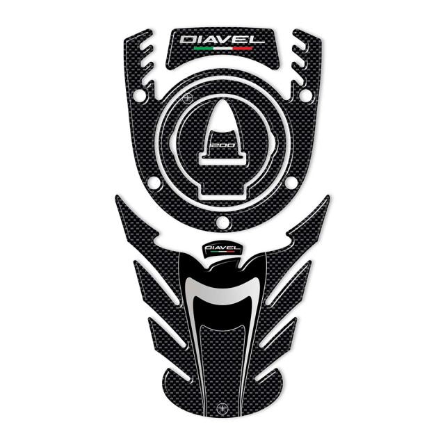 3Dステッカーセット カーボンプリント DIAVEL