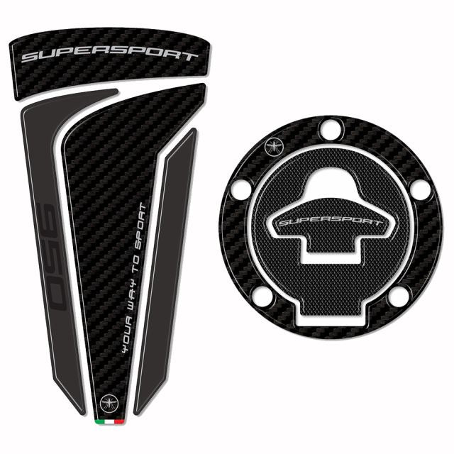 3Dステッカーセット カーボンプリント SuperSport950