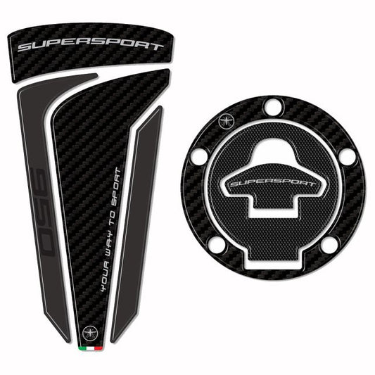 3Dステッカーセット カーボンプリント SuperSport950