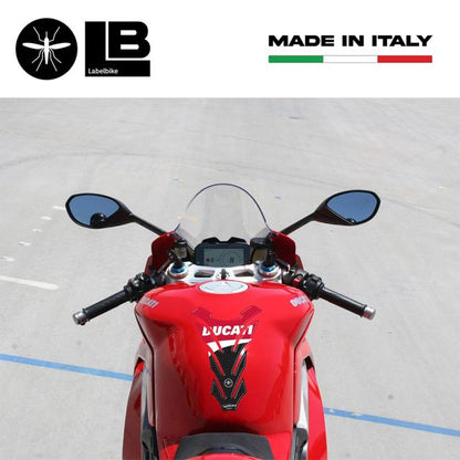 3Dタンクステッカー DUCATI カーボンプリント