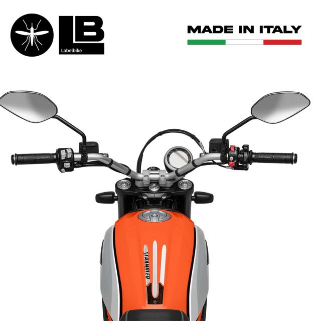 3Dタンクステッカー クラシックスタイル Scrambler