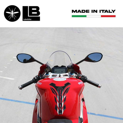 3Dタンクステッカー カーボンプリント PANIGALE