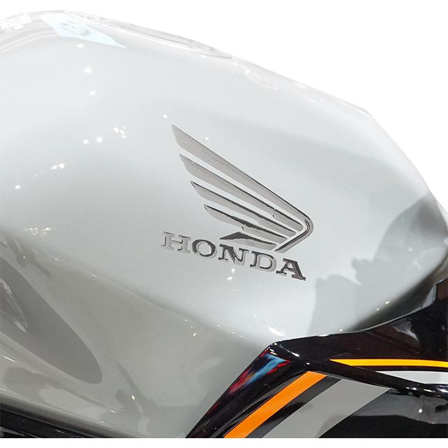 3Dエンブレムステッカー HONDA WING MARK クロムメッキ調