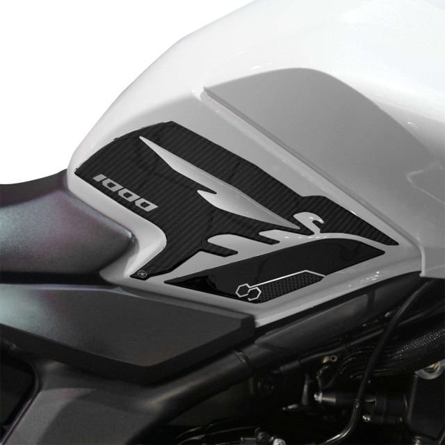 3D Tank Side Stickers Carbon Print CB1000 HORNET
