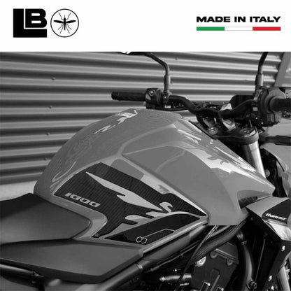 3D Tank Side Stickers Carbon Print CB1000 HORNET